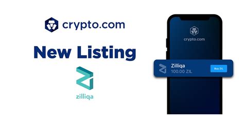 To be able to buy crypto, you will first need to choose a wallet to be able to store your coins. Crypto.com Lists Zilliqa's ZIL