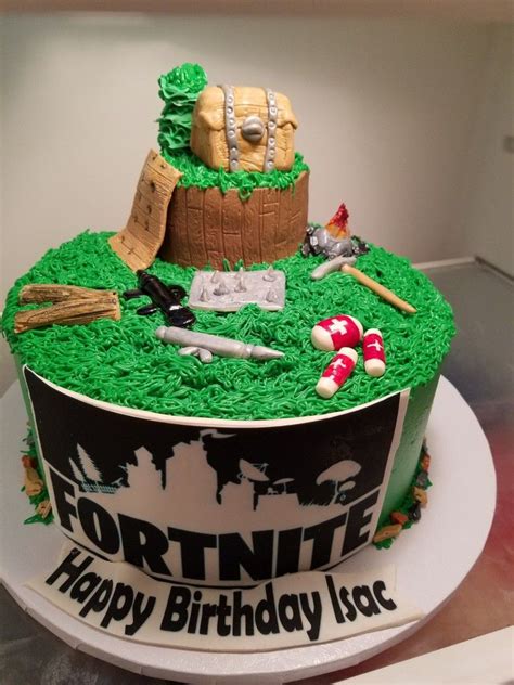 We can't wait to see pictures from your minecraft birthday party! Fortnite cake | Party cakes, Cake, Birthday