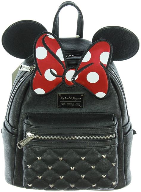 Loungefly Disney Minnie Mouse Ears And Bow Mini Backpack