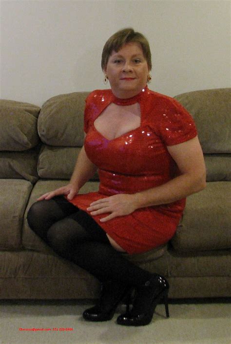 Chrisissy In Red Dress Img3895 Chrisissy Flickr