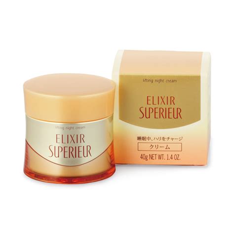 Shiseido Elixir Superieur Lift Night Cream — ночной питательный крем