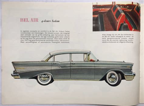 Buy 1957 Chevrolet 16 Page Sales Brochure Online In India Etsy