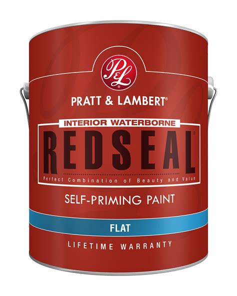 RedSeal Interior Self Priming Waterborne Paint Product Details Pratt