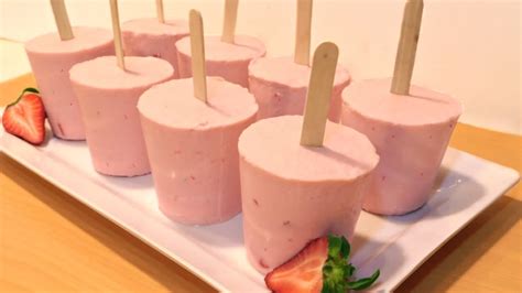 helados de fresa cremosos y deliciosos fÁcil de hacer helados casero youtube