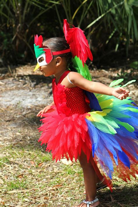 Parrot Costume Red Macaw Costume Parrot Tutu Macaw Tutu Etsy Parrot