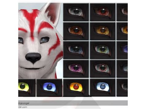 Eye Set Werewolf By Shojoangel The Sims 4 Download