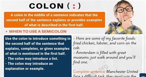 Colon When To Use A Colon With Colon Punctuation Rules