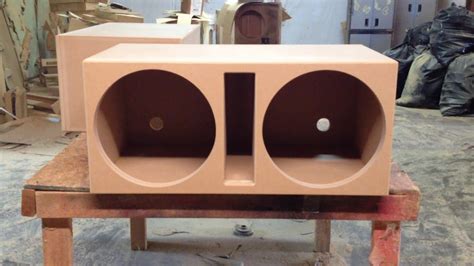 Ported Subwoofer Boxes For 2 15s Youtube