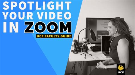 Using The Spotlight Feature In Zoom Youtube