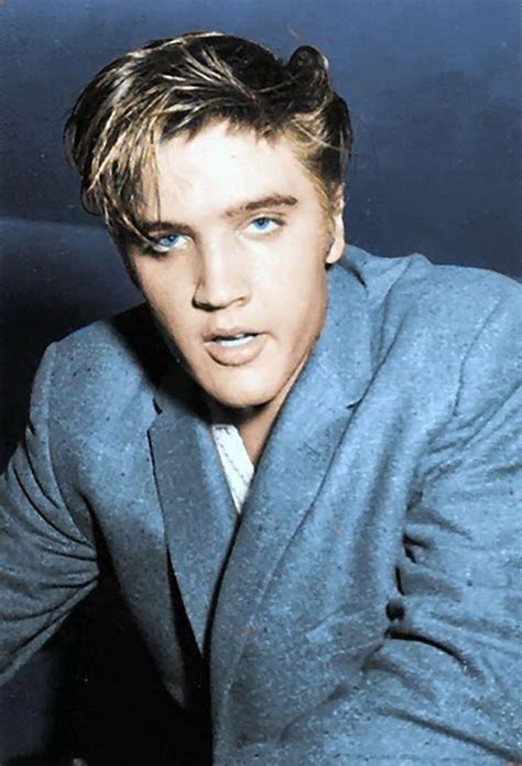 Rare Color Photos Of Young Elvis Presley
