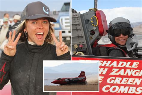 Jessi Combs Dead Fastest Woman On Four Wheels Killed In High Speed Jet Car Crash Aged 39