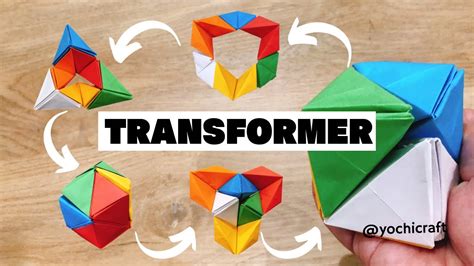 How To Make Origami Fidget Toy Origami Transforming Cube Origami