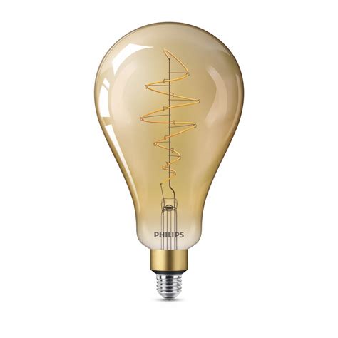 Philips Led Deco Filament Edison Lamp Dimbaar E27 7w 470lm 1800k 23