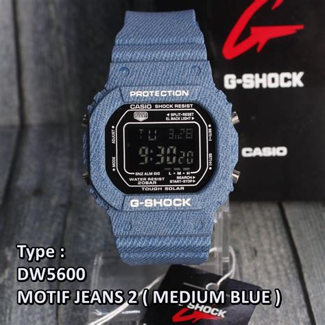 Explore tweets of anak nakal @anaknakal78 on twitter. Jual Casio G Shock DW5600 Kotak Motif Jeans blue Denim ...