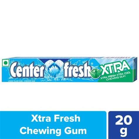 Buy Center Fresh Liquid Filled Chewing Gum Xtra Peppermint Flavour