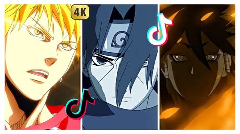 Anime Edits 4 Best Anime Edits Tiktok Compilation Anime Edit 4k