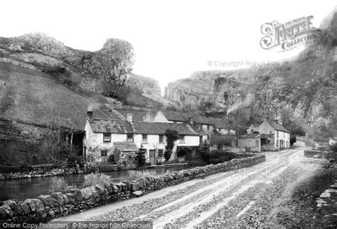 Photo Of Cheddar Lion Rock 1890 Francis Frith