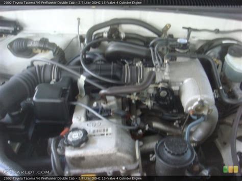 27 Liter Dohc 16 Valve 4 Cylinder Engine For The 2002 Toyota Tacoma