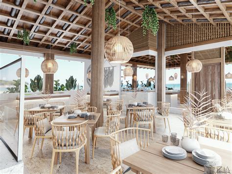 Beach Bar Design For Pyramisa Beach Resort On Behance