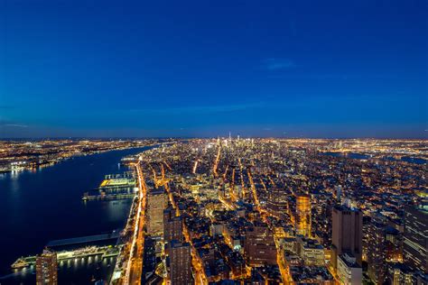 New York City Skyline Views At One World Observatory Nyc