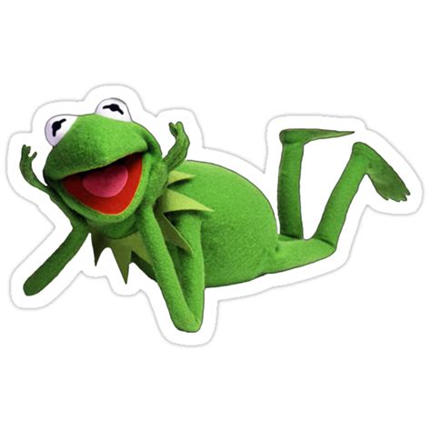 Kermit Stickers By Molantis Redbubble