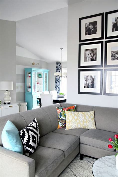 41 Stunning Grey Yellow Living Room Design