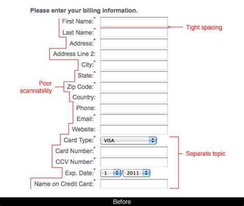 Simple Web Form Design Techniques Back40 Design