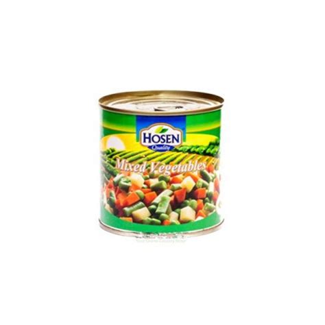 184g Canned Mixed Vegetables Jutai Foods Group