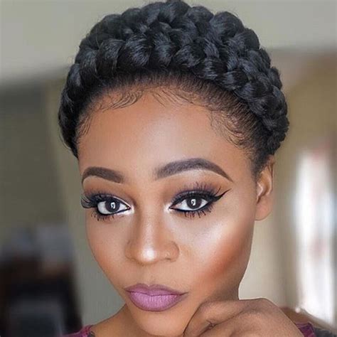 Updo With Natural Hair The Fshn
