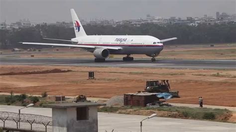 Malaysia airlines flight 370 was a boeing 777 flight that disappeared with all 239 passengers on march 8, 2014, en route to beijing from kuala lumpur. 9M-MRD Boeing 777-200ER Malaysia Airlines Take Off (Later ...