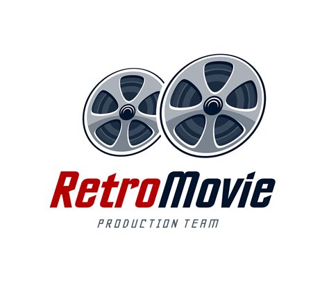 Retro Movie Logo 648594 Vector Art At Vecteezy
