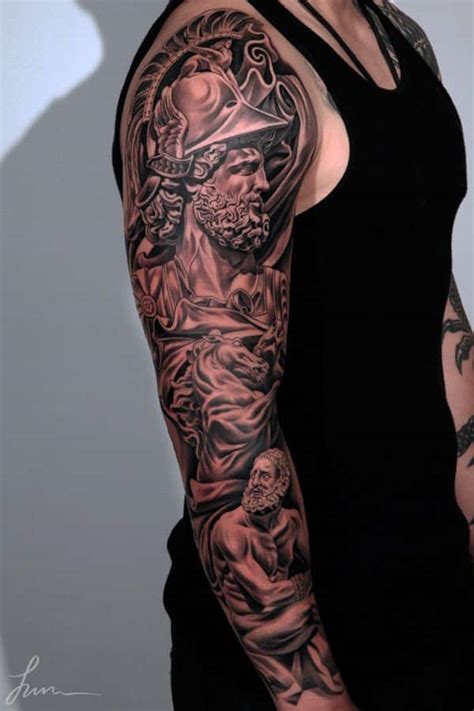 Tattoo sleeves basically refer to those tattoos that are usually large in size or a collection of various designs that are random to cover a huge part of women always go for full sleeve tattoos that depict flowers as well as watercolor ink whereas men prefer going for tribal tattoos, dragons and a host of. 47+ Sleeve Tattoos for Men - Design Ideas for Guys