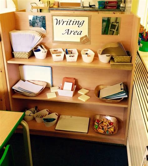 Writing Area Preschool Ideas Eyfs