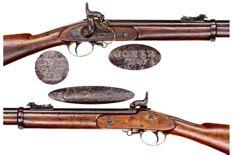 Confederate Imported Pattern 1858 Enfield Naval Rifle With Matching