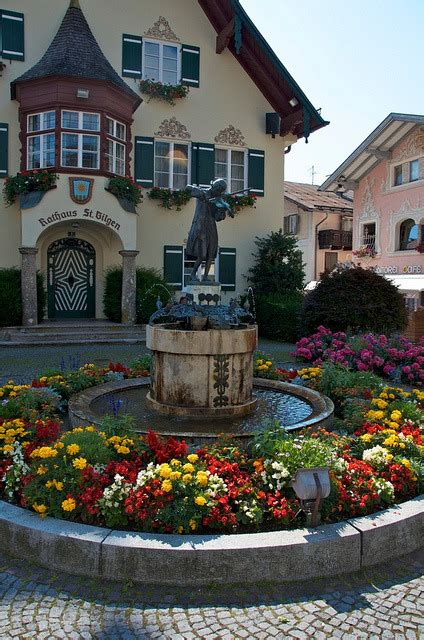 Picturesque Village Of Sankt Gilgen In Salzkammergut Austria Zoey