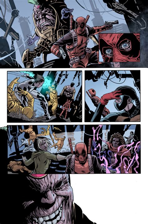 Comic Frontline Marvel First Look Deadpool Kills The