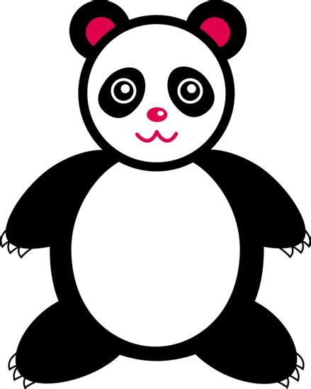 Giant Panda Clipart Free Clipart Images Clipartwiz Cl Vrogue Co