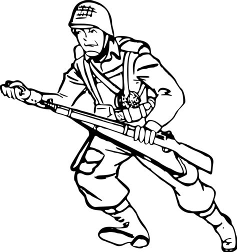 Free download and use them in in your design related work. OnlineLabels Clip Art - Soldier Charging