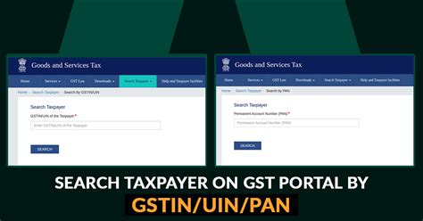 How to Search Taxpayer by GSTIN, UIN & PAN on GST Portal? | SAG Infotech