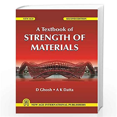 A Textbook Of Strength Of Materials By Ghosh D Buy Online A Textbook