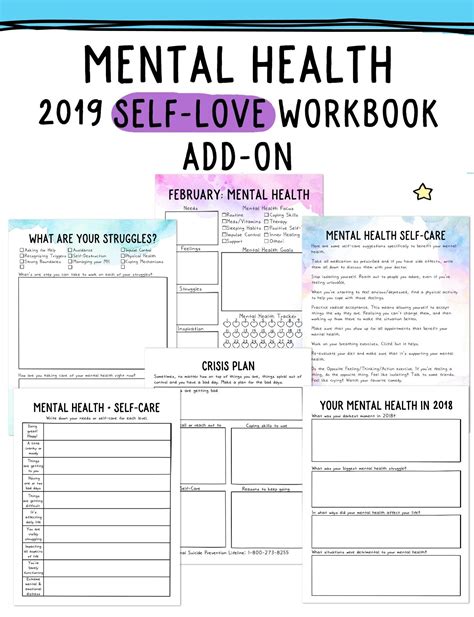 life skills worksheets for adults with mental illness