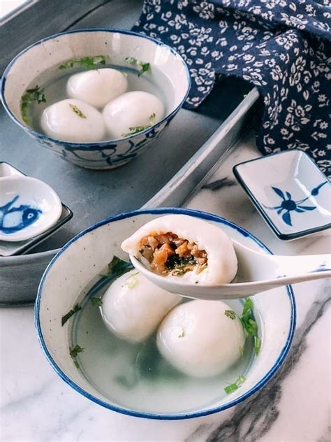 Savory Tang Yuan A Traditional Chinese Recipe The Woks Of Life