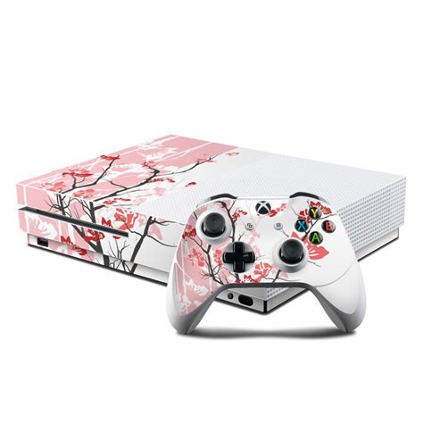 Microsoft Xbox One S Console And Controller Kit Skin Pink Tranquility