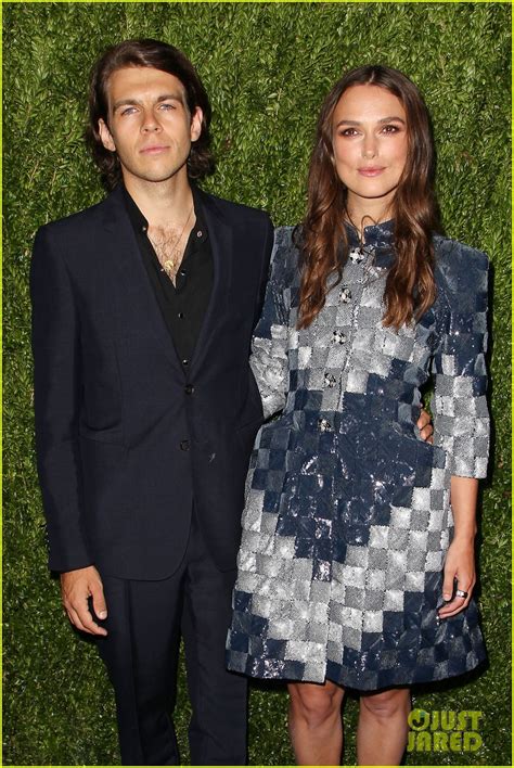 Keira Knightley Husband James Righton Are Color Coordinated For Chanel Event Photo