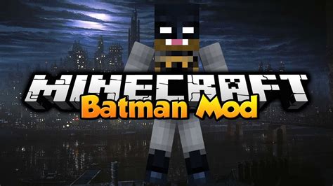 Minecraft Mod Showcase Batman Mod 164 Youtube