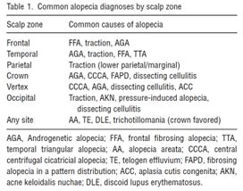 Histopathological Diagnosis Of Multifactorial Alopecia SAF Scarring