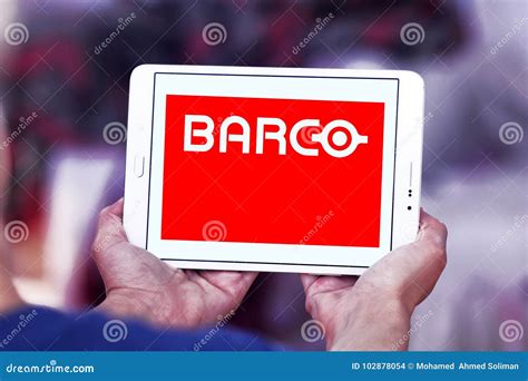 Barco Manufacturer Logo Editorial Stock Image Image Of Enterprise