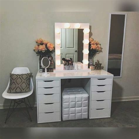 Do you suppose makeup desk organizer ikea seems nice? IKEA Vanity Desk Makeup Ideas | Vanity design, Vanity ...