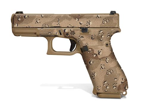 Decal Grip Glock 19x Desert Camo Showgun Grips