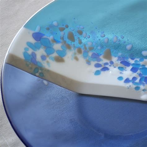 Fused Glass Bowl Special Birthday Commission Niven Glass Originals Flickr